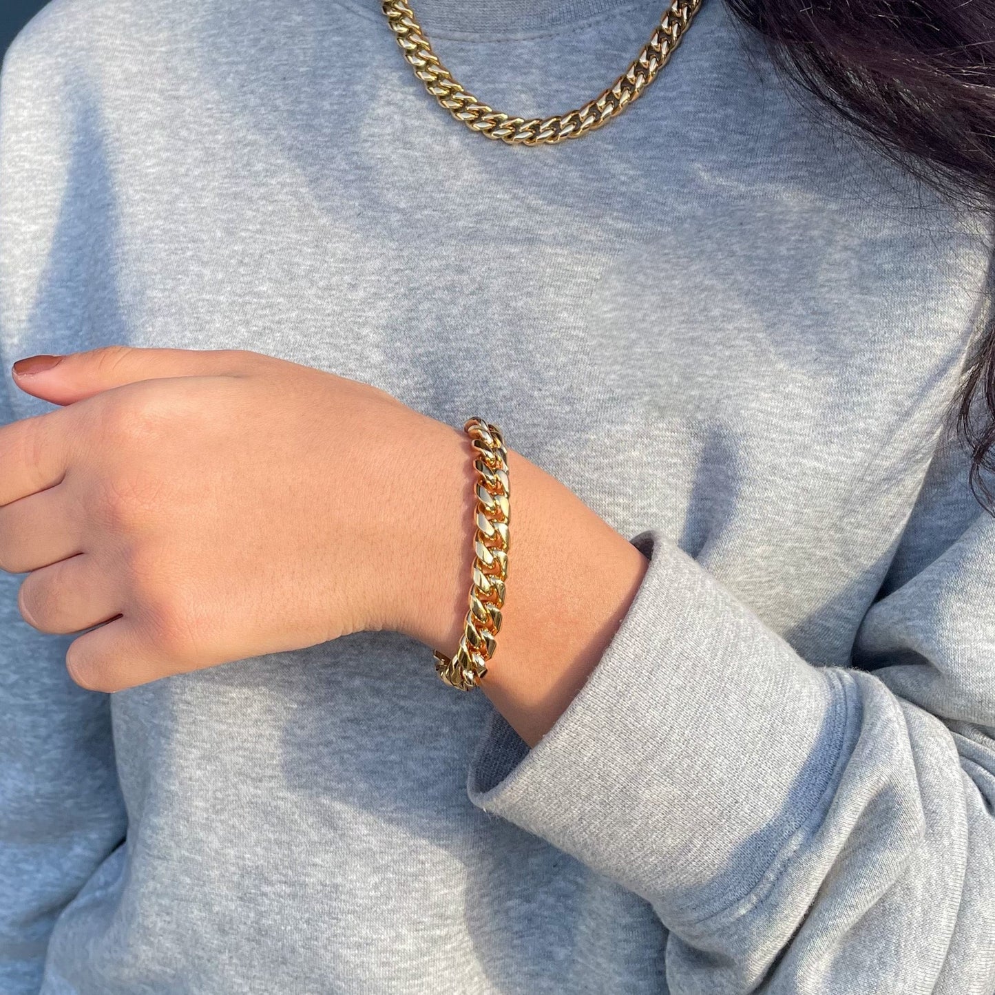 Gold Cuban Bracelet