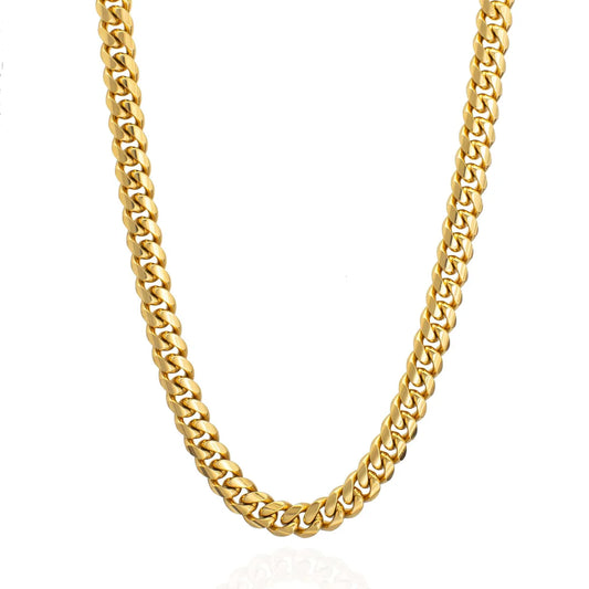 CLASSIC CUBAN CHAIN [GOLD 10mm]