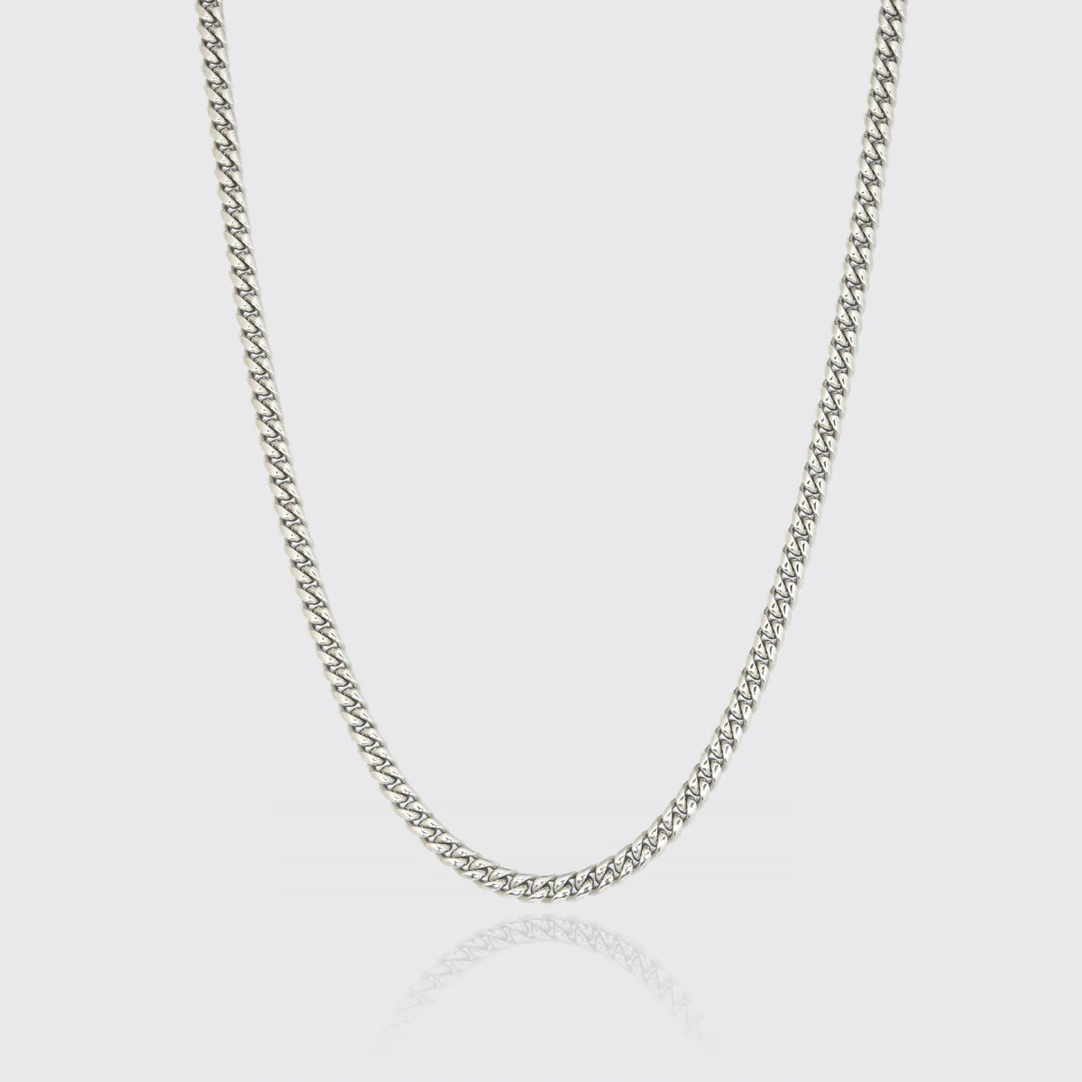 6mm cuban silver, micro cuban silver