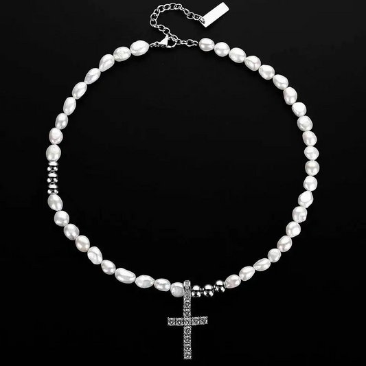pearl necklace mens