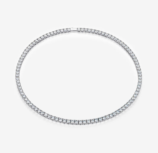 TENNIS CHAIN [WHITE GOLD 5mm]