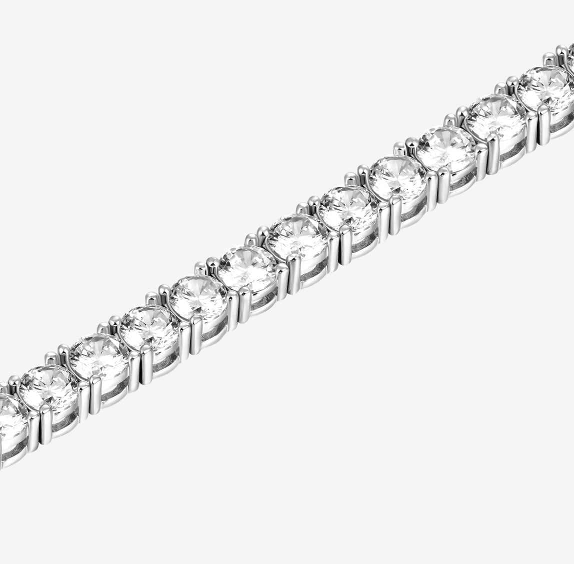 TENNIS BRACELET [WHITE GOLD 5mm]
